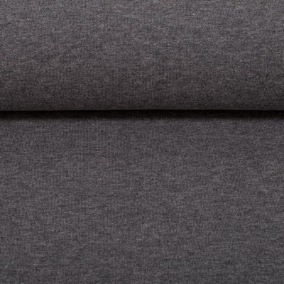 French Terry | MAIKE | Dunkelgrau meliert